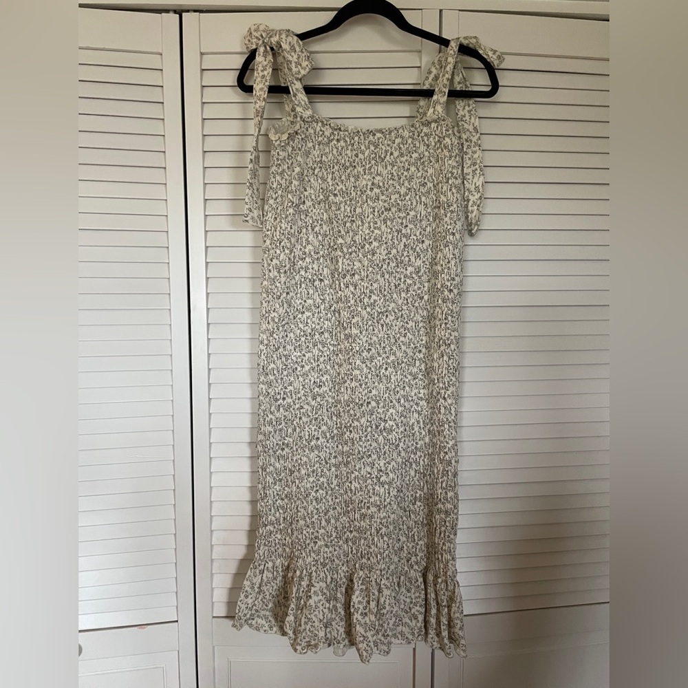 nothing fits but floral dress